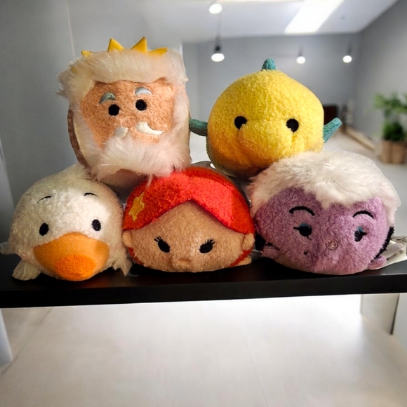 Tsum Tsum little mermaid set of 5 - Picture 3 of 13